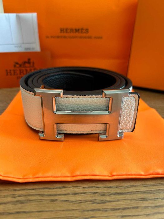Curea Hermès H Buckle White Edition – Premium Quality