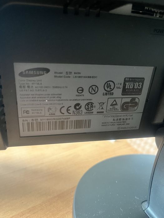 Монитор Samsung б/у