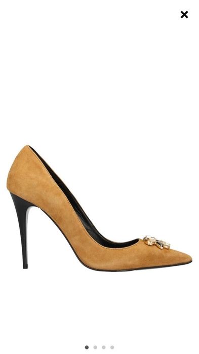 Pantofi  piele intoarsa, masura 36