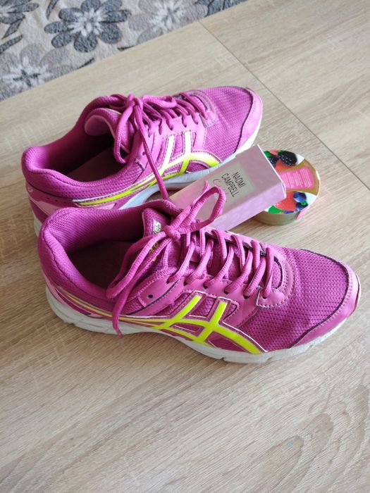Розови дамски маратонки, цикламени Asics