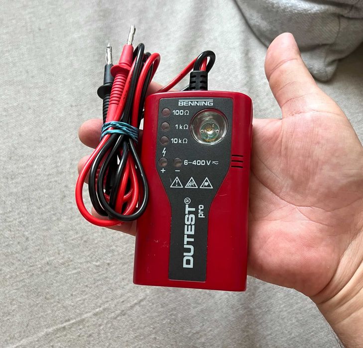 Tester electric BENNING DUTEST Pro – Voltmetru și Ohmmetru profesional
