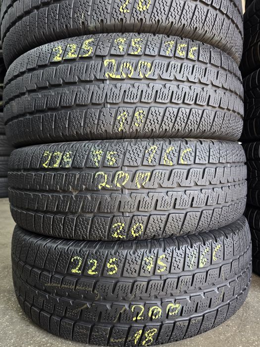 6x 225/75/16C M+S MATADOR Stare excelentă