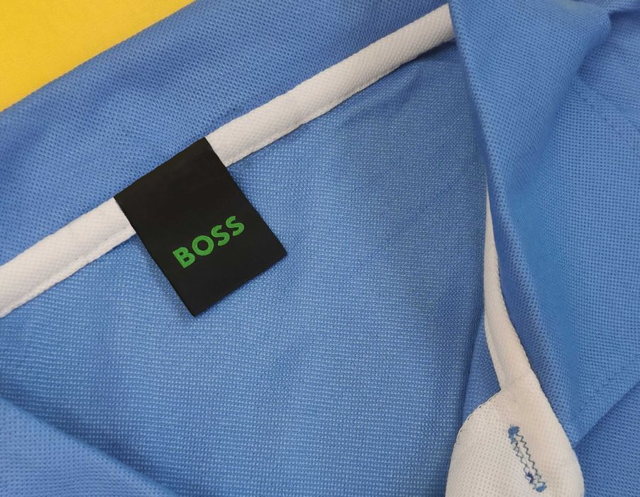 Tricou Hugo Boss - Casual Blue Light