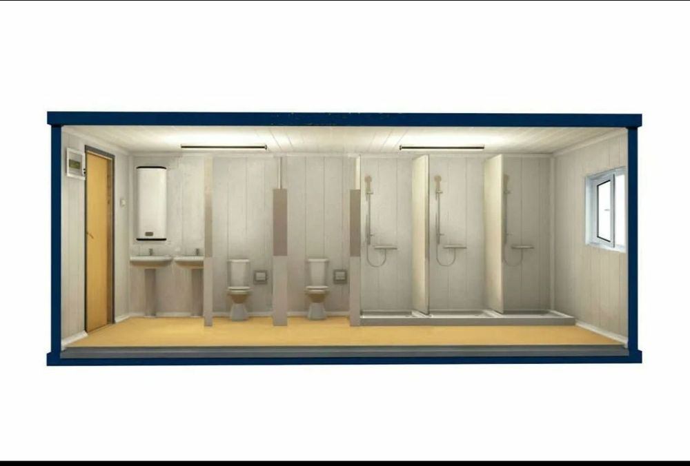 Модульные здания, Вахтовый поселок, Блок модуль,