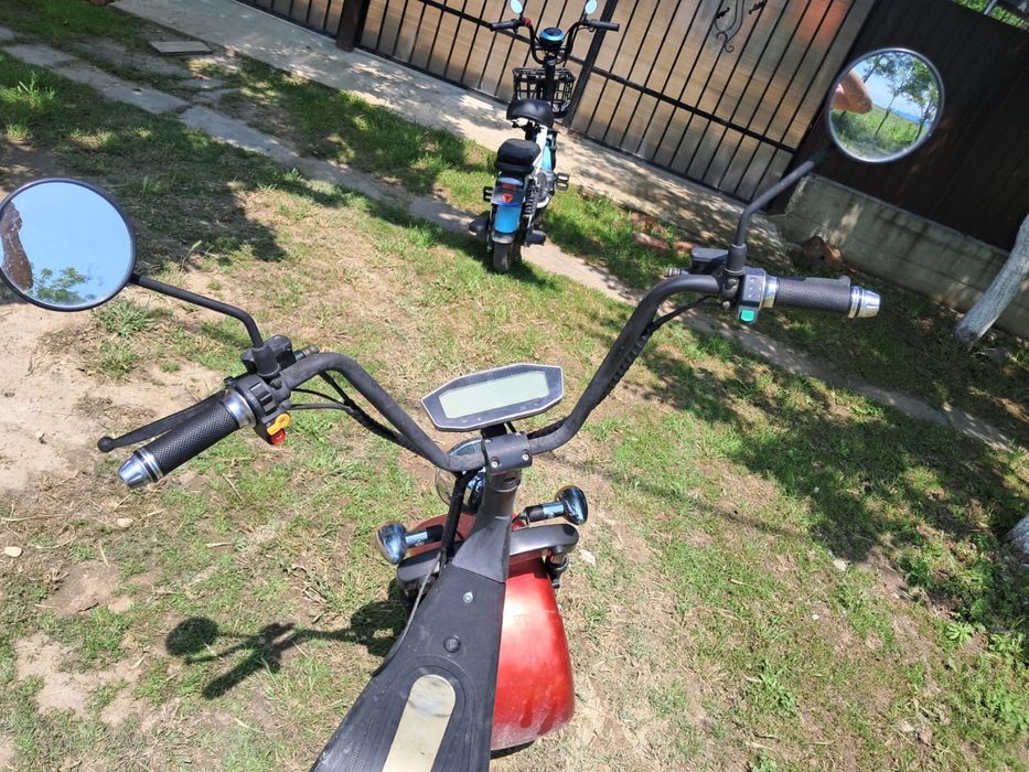 Scuter electric in stare de functionare