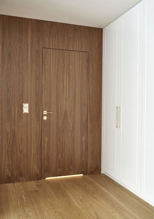 Двери на заказ! Скрытые двери!Крашеный!