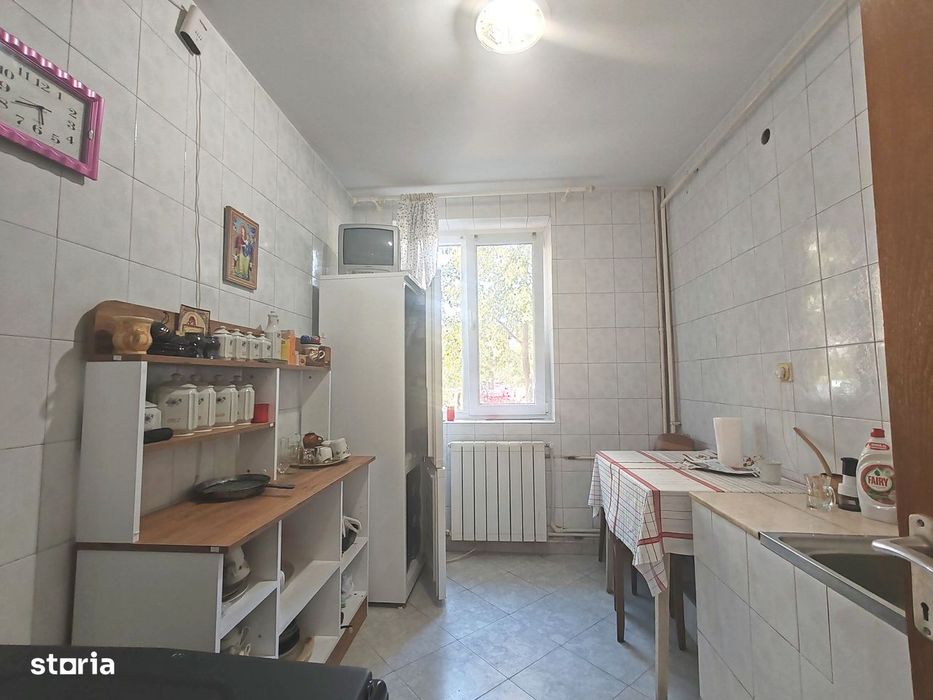 Apartament 2 camere Craiovei, confort 1, parter, balcon, centrala