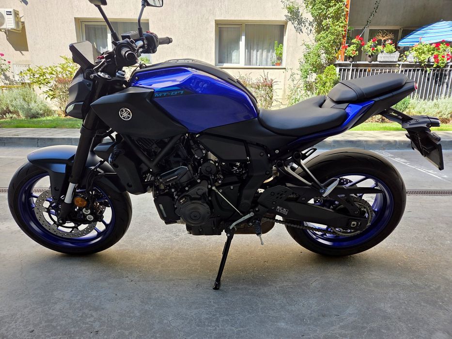 Yamaha MT-07 2025, 8.600 km, garanție producător, ca noua