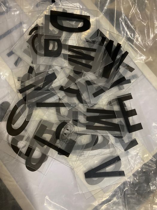 LED светещо табло с букви