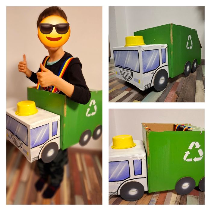 Costume copii materiale reciclabile