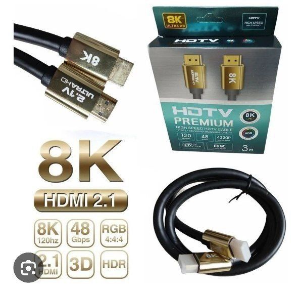 Оптом Кабель Cable HDMI 8K 120hz 3D перечисление есть