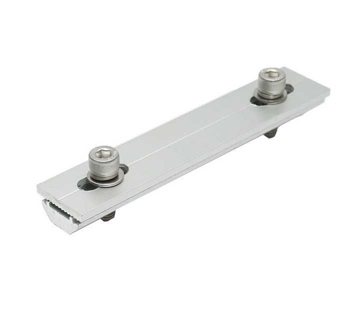 Element imbinare sina aluminiu prinderi panouri solare fotovoltaice