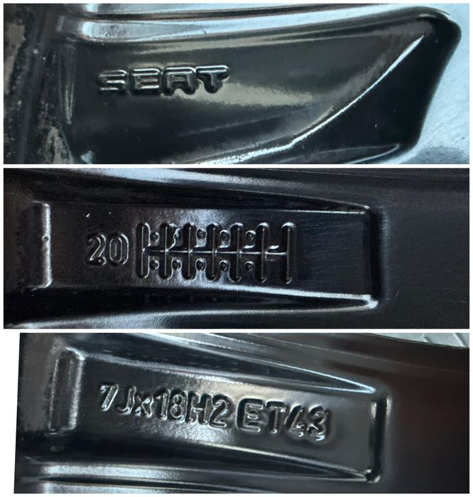 Jante Seat Ateca Tarraco * Vw Tiguan * Skoda Karoq Kodiaq 18"