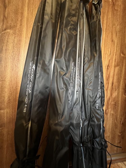 Set 4 Lansete WindBlade Hunter Crap 3.6 + 4 Mulinete SAIMINO GH 10000