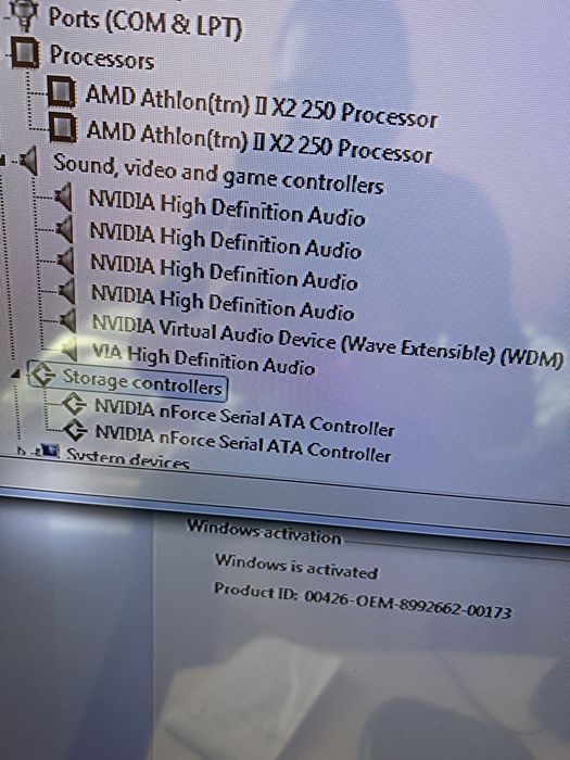 Компютър AMD Athlon ll x2 250 GeForce  GT630