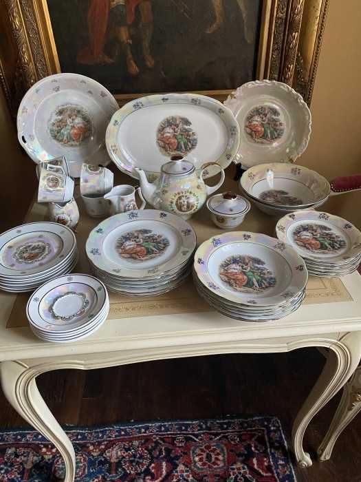 Spectaculos serviciu de masa și cafea-KAHLA Madonna GDR-Austria