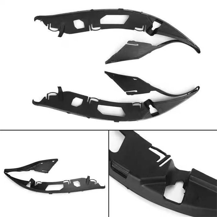 Уплътнения BMW E60 E61 вежди фарове капаци крушки лайсна вежди бмв е60