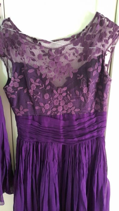 Set rochii mama si fiica din matase