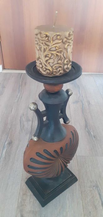 свещник от ориента със свещ