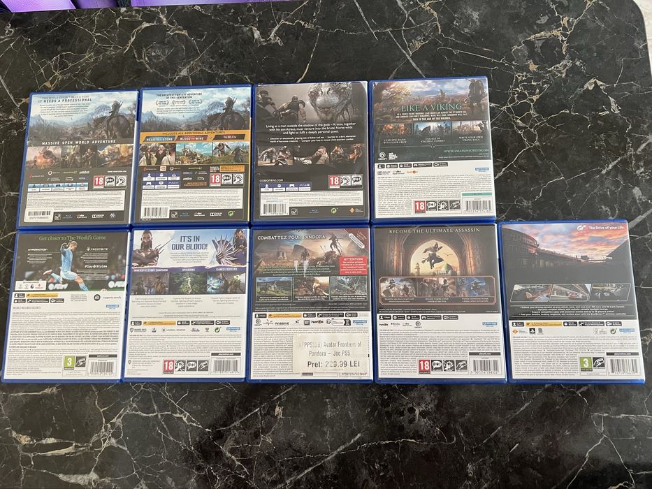 Vand sau schimb Jocuri PS5 PS4