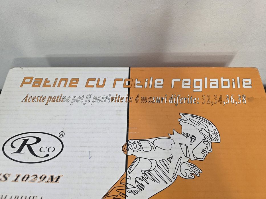 ROLE reglabile RCO Marine 32-38 + accesorii protecție, cutie originală
