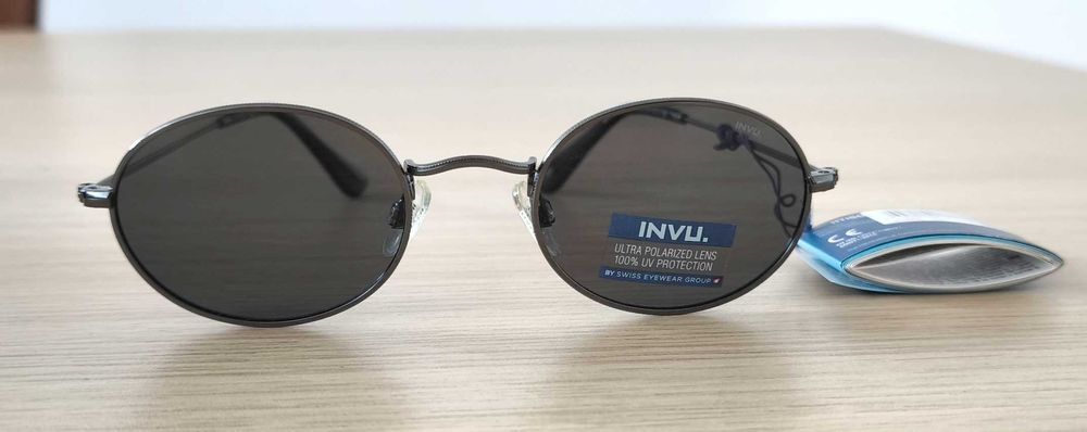 Ochelari de soare ultra-polarizati, INVU, lentilă gri