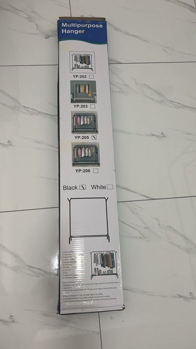 Вешалка напольная
металл, 110х147 см,