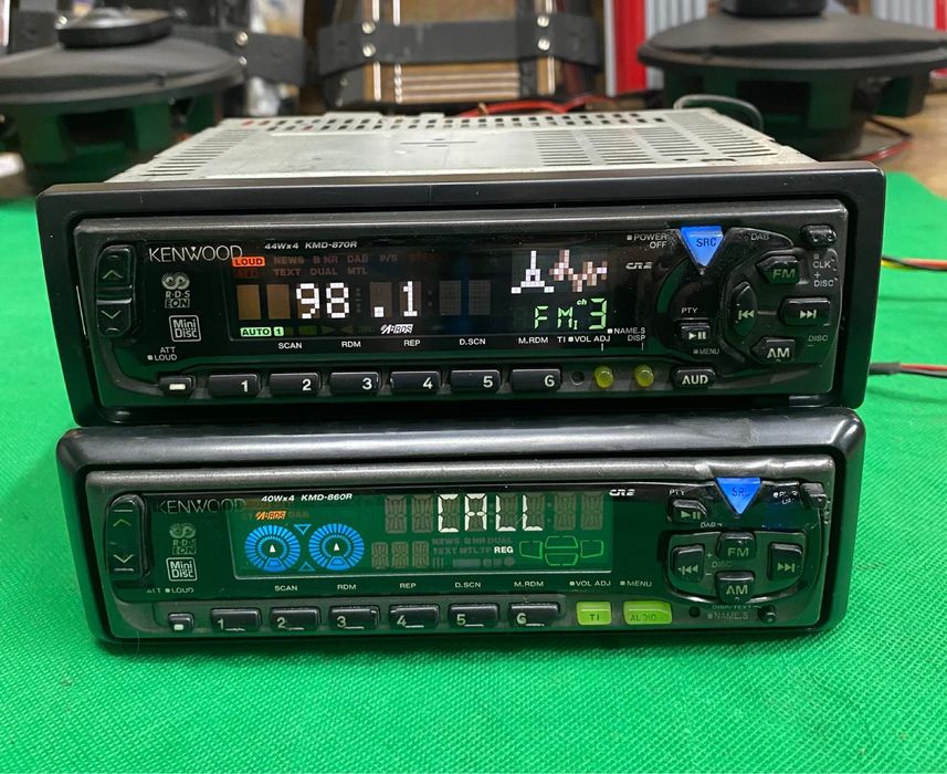 Player auto MD Kenwood  KMD 860/870-adaptor BT Usb