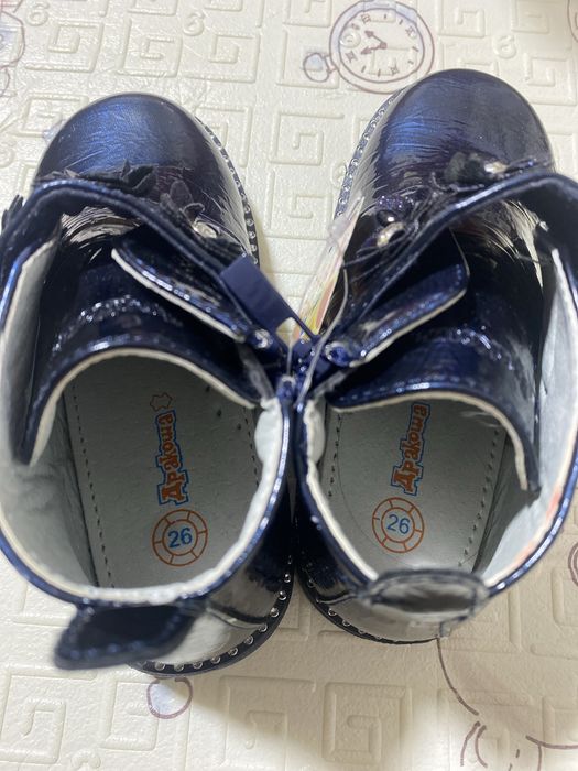 детские весенние сапожки