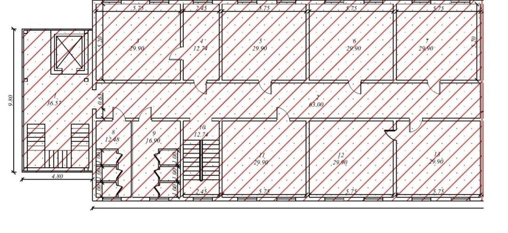 Метро Новза. Аренда 310 м². Под любой бизнес.