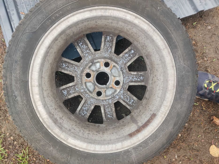 4 jante 15" Ford 4x108 cauciucuri de iarna