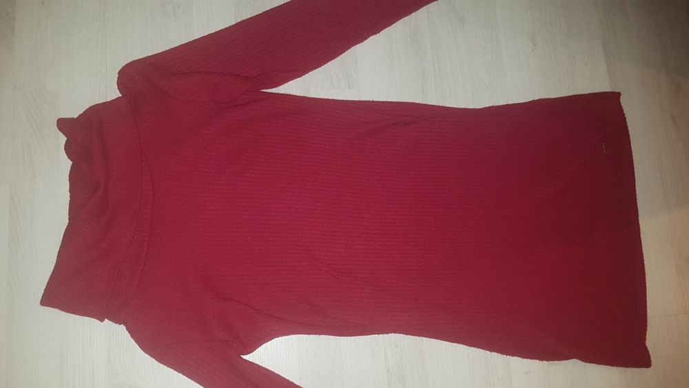 Rochie rosie bumbac