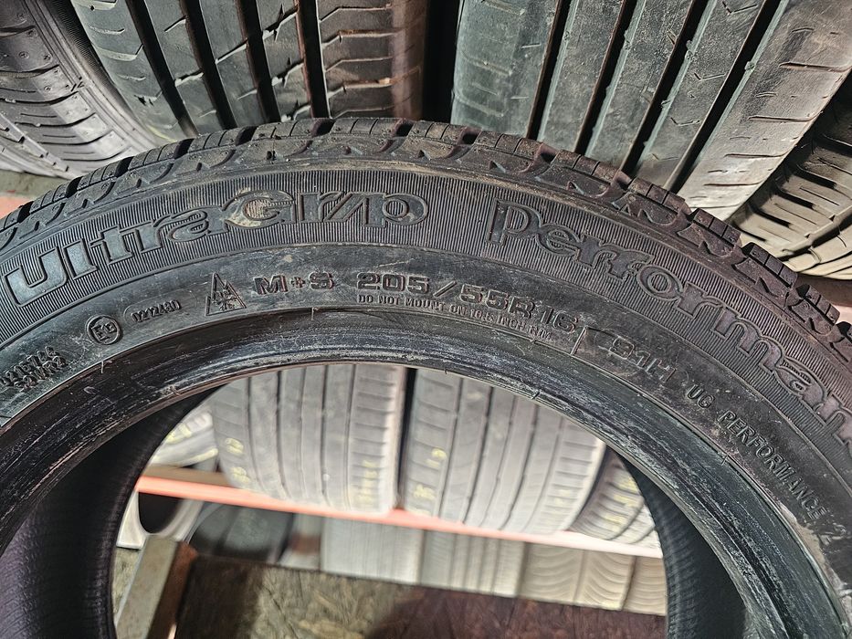 1x 205 55 16 m+s goodyear runflat