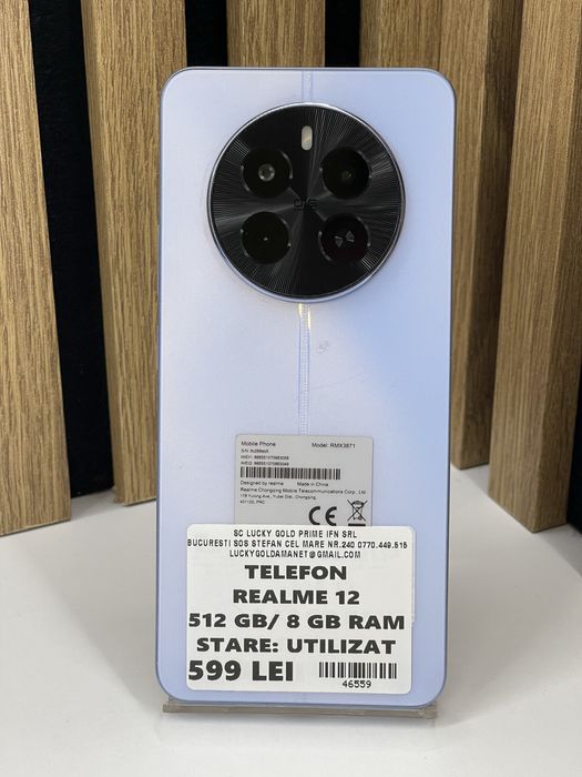 Realme 12 512Gb 8Gb ram Garantie / Factura #46559