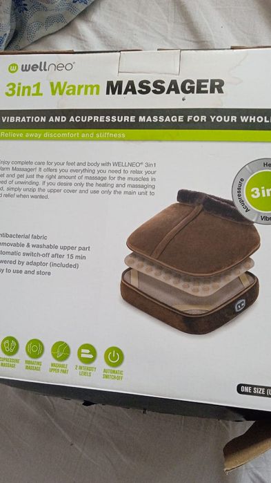 Продам массажёр для ног и тела