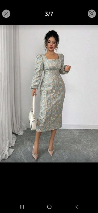 Rochie elegantă verde