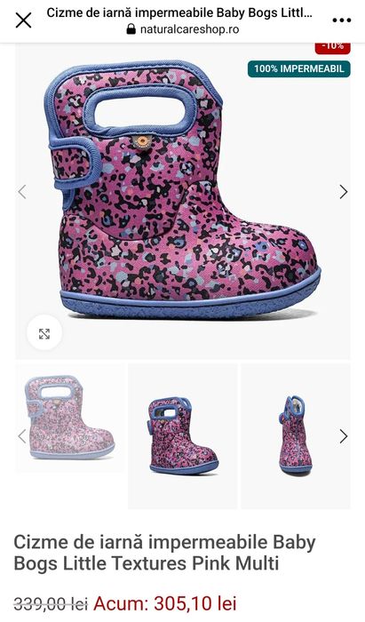 Cizme Bogs marimea 26