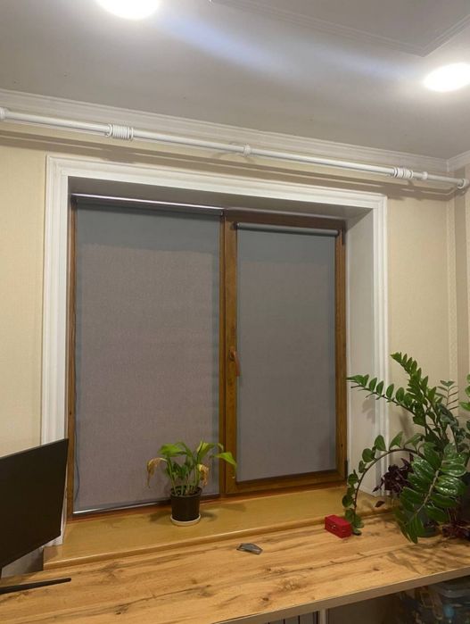 Жалюзи, ролл шторы, день и ночь.