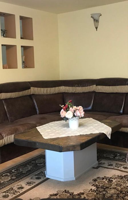 Masa cafea placata cu gresie