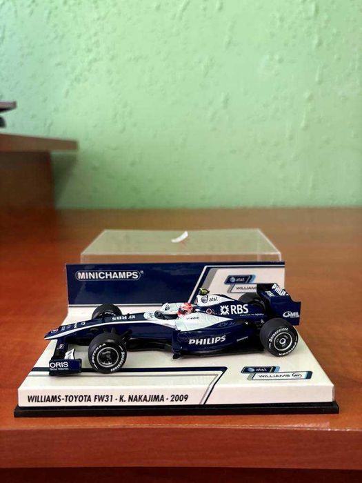 продавам редки модели формула 1 мащаб 1.43 на minichamps