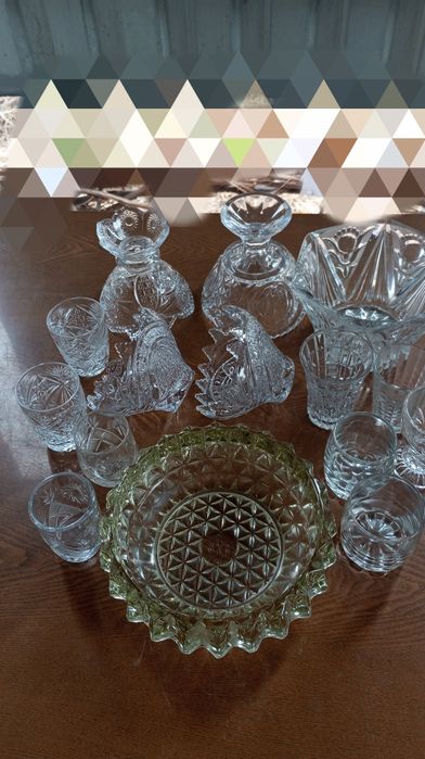 Хрусталь разный,много