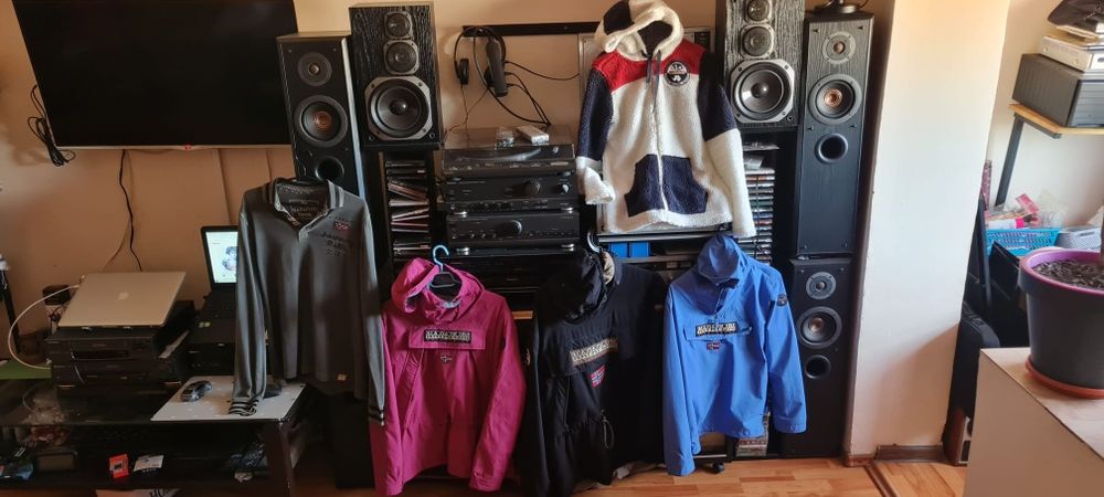 Napapijri, stone island,