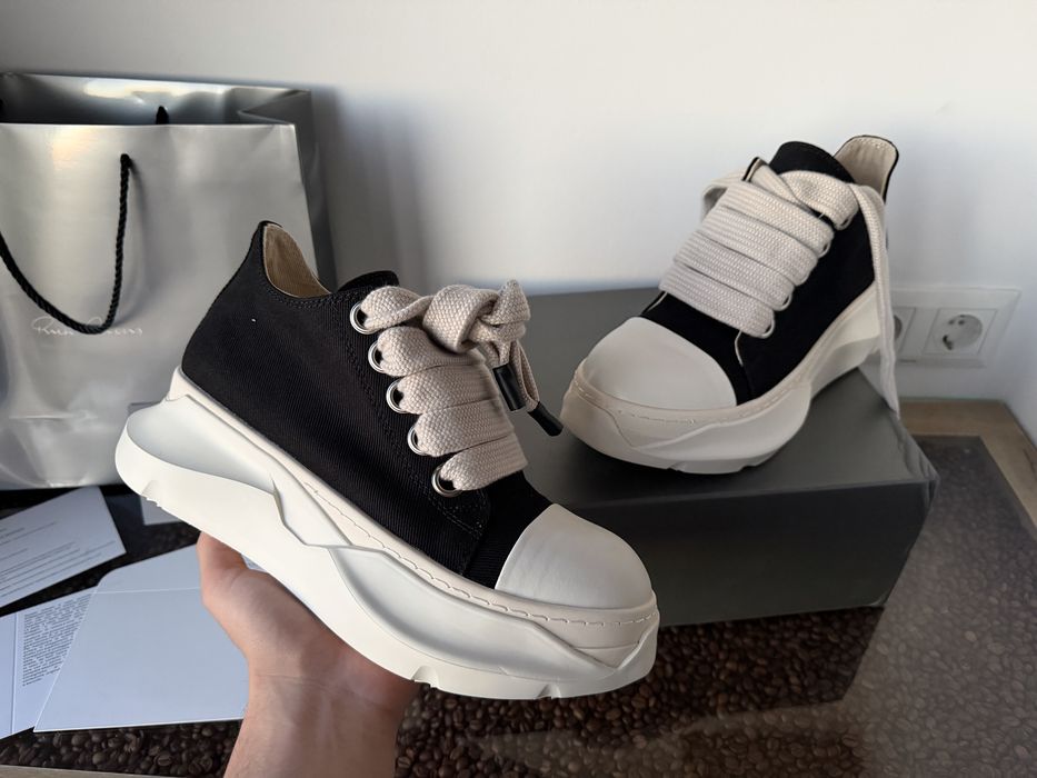 Rick Owens Abstract Jumbo Laces