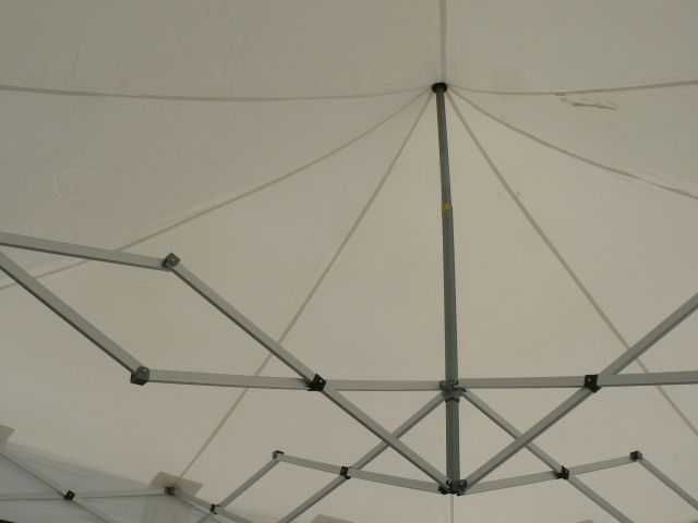 Алуминиеви шатри хармоника 3х3, 3х4.5, 3х6 - Professional, PVC 620гр/м