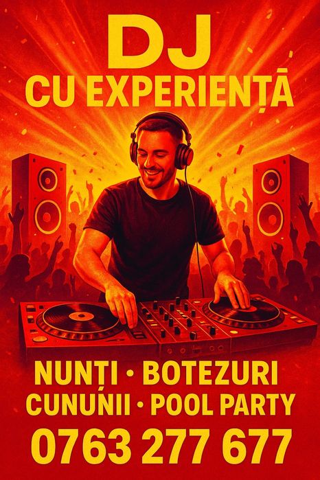 Dj Evenimente Nunta | Cununie | Botez | Majorate