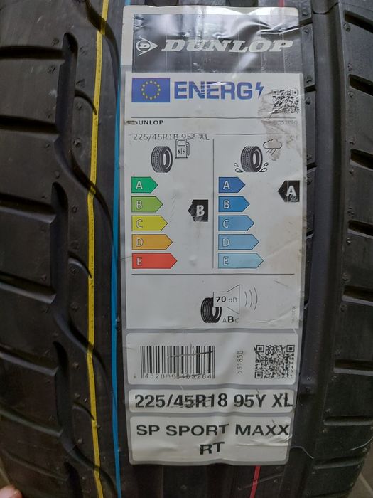 Anvelope 225 45 18 Dunlop Sport Maxx • NOI !!! • 2 bucati