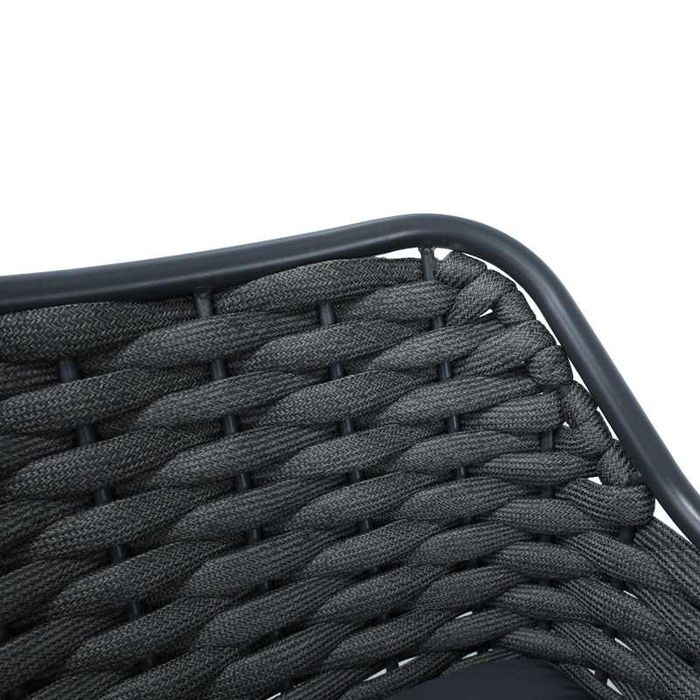 Бар стол, Zuki, Бял, Сив, Алуминий, 55х54х109см.