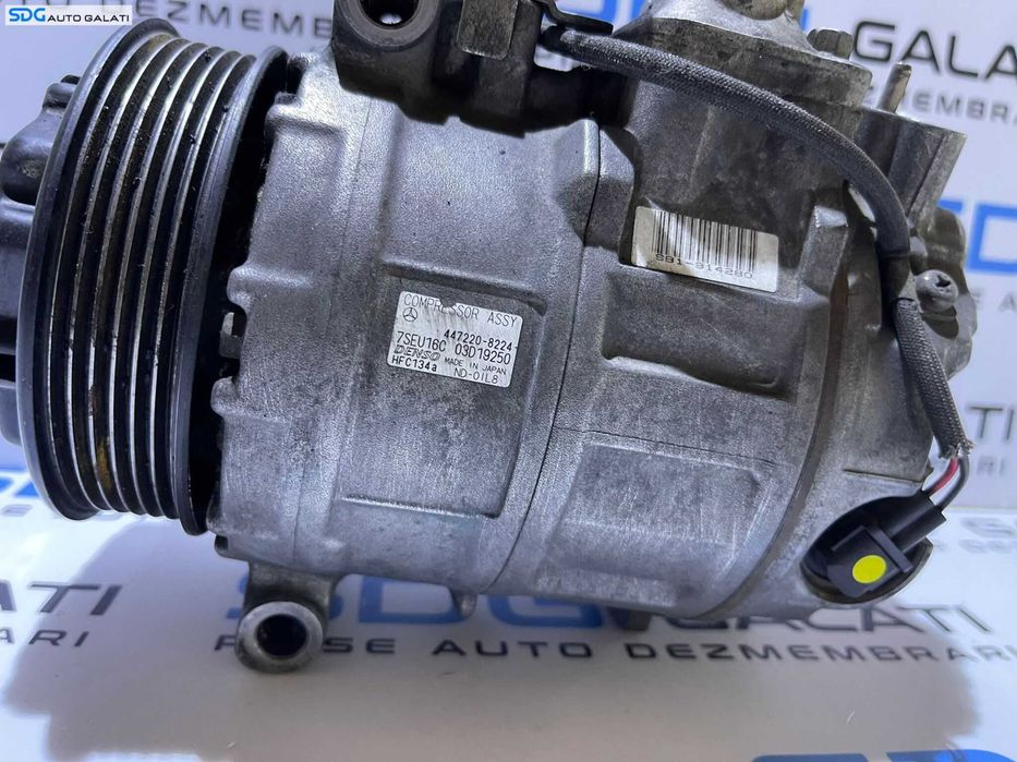Compresor AC Aer Conditionat Clima Mercedes Clasa C Class W203 C200 C220 2.2 CDI 2001 - 2007 Cod A0002306511 [M5896]