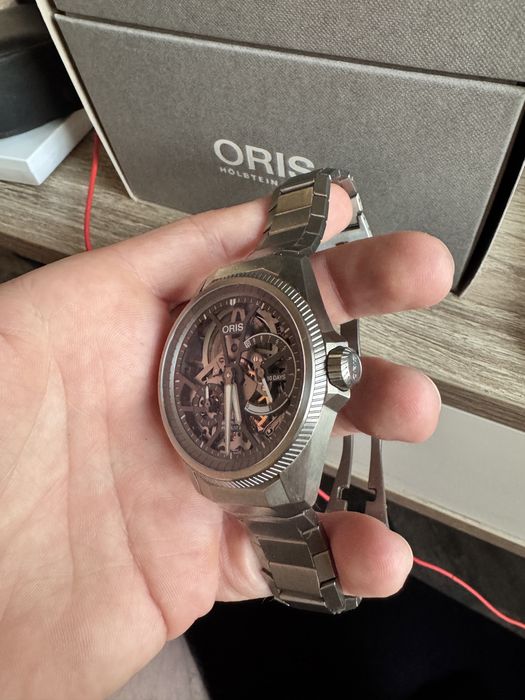 Oris calibre 115 skeletonised