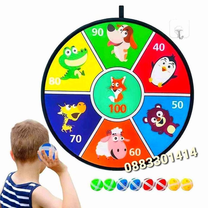 Детски Дартс Животинки Безопасен + Подарък!